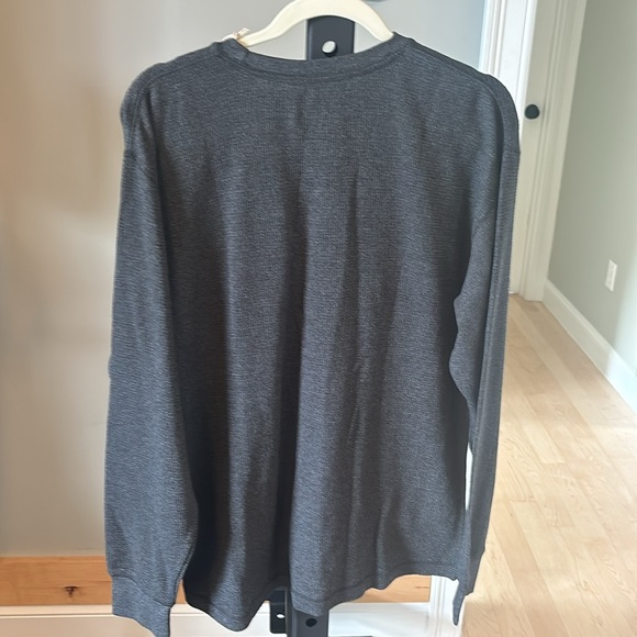 Men’s Red Head waffle knit long sleeve shirt - Picture 5 of 5